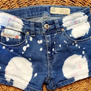 Diesel kid super slim skinny stretch shorts